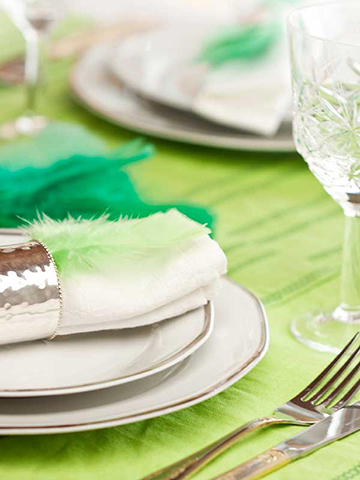 formal place setting