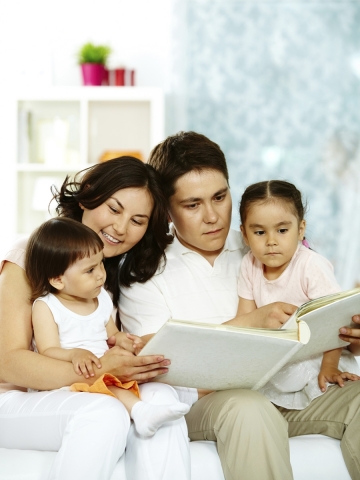 parents with children