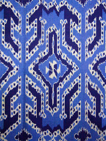 blue argyle pattern