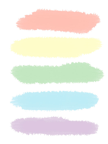 pastel colors