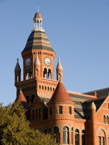 A view of Old Red Museum, Dallas